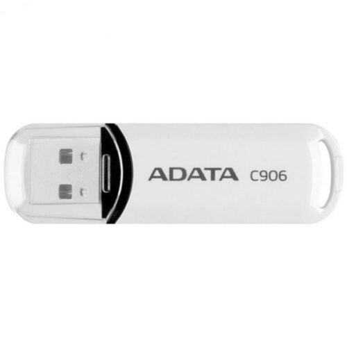 Memorie USB AData C906, 64GB, USB 2.0, Alb, AC906-64G-RWH