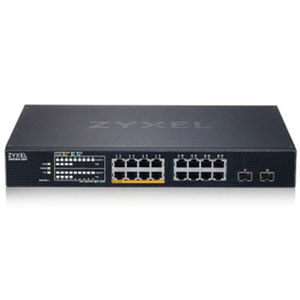 Switch ZyXel XMG1915-18EP, 16 port, GBE 2 SPF+ SW