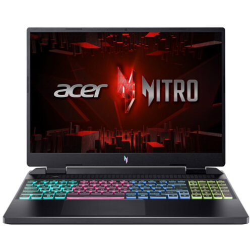 Laptop Acer Nitro 16 AN16-51, i5-1335U, 16 inch, 16GB RAM, 512GB SSD, nVidia GeForce RTX 4050, No OS, Negru, NH.QJMEX.008