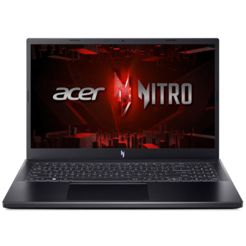 Laptop Acer Nitro V 15ANV15-51, i5-13420H, 15.6 inch, 16GB RAM, 512GB SSD, nVidia GeForce RTX 4050, No OS, Obsidian Black, NH.QNBEX.00E