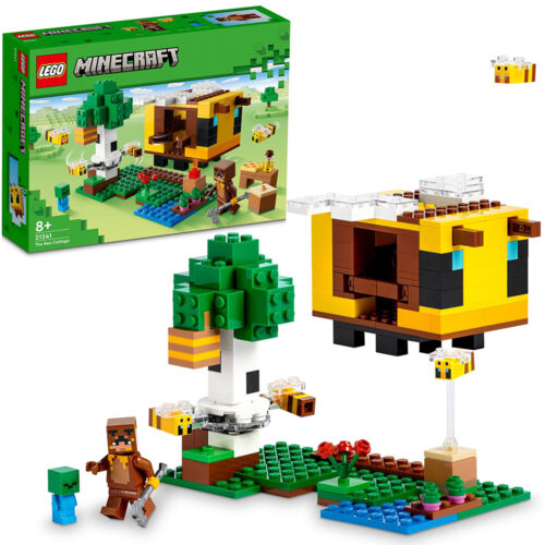 Lego Minecraft Casuta albinelor 21241, 254 piese, LEGO21241