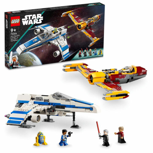 Lego Star Wars E-Wing al Noii Republici vs Starfighter-ul lui Shin Hati 75364, 1056 piese, LEGO75364