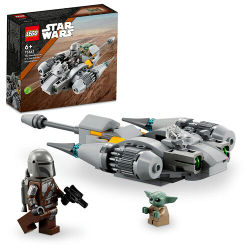 Lego Star Wars Micronava de lupta Starfighter N-1 a Mandalorianului 75363, 88 piese, LEGO75363