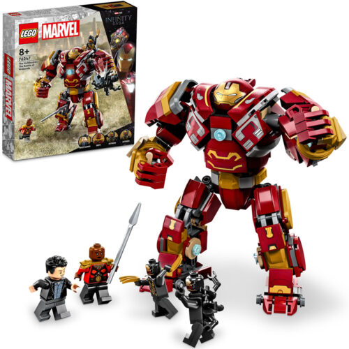 Lego Super Heroes Hulkbuster Batalia din Wakanda 76247, 385 piese, LEGO76247