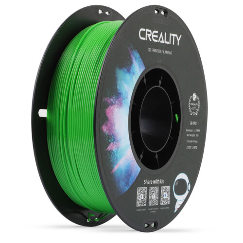 Filament Printer 3D, 1kg, Elastic, Rezistent UV, 1.75mm, Verde, CR-TPU GREEN