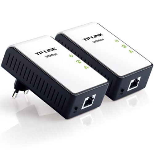 Kit Adaptor Powerline TP-LINK TL-PA411, Ethernet 500Mbps, Mini Size
