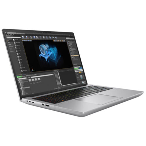 Laptop HP ZBook Fury 16 G10, i9-13950HX, 16 inch, 32GB RAM, 1TB SSD, nVidia RTX A3500, Windows 11 Pro, Silver, 62V77EA