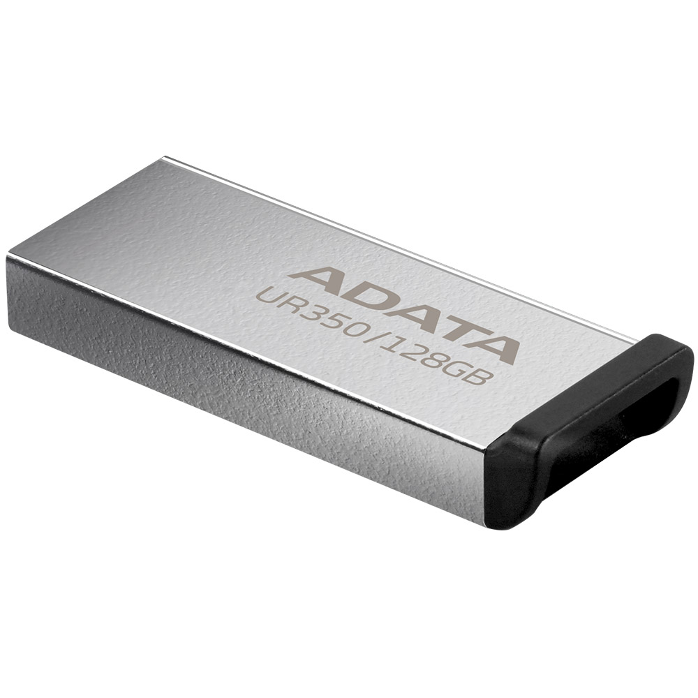 Memorie USB ADATA Pendrive UR350, 128GB, USB3.2 Gen1, Metal black