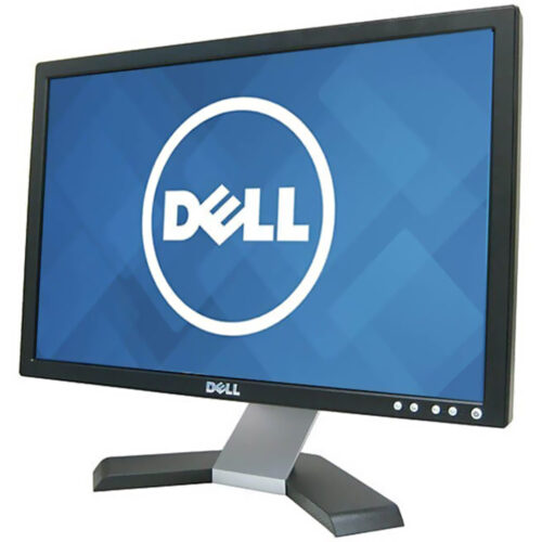 Monitor LCD Dell E198WFPv, 19 inch, 5ms, DVI, VGA, Negru - Second hand