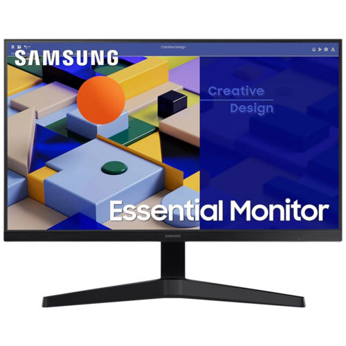 Monitor LED Samsung LS24C310EAUXEN 23.8 inch, IPS, 1920 x 1080, 16:9, 75Hz, 5ms, D-SUB, HDMI, VESA, Negru