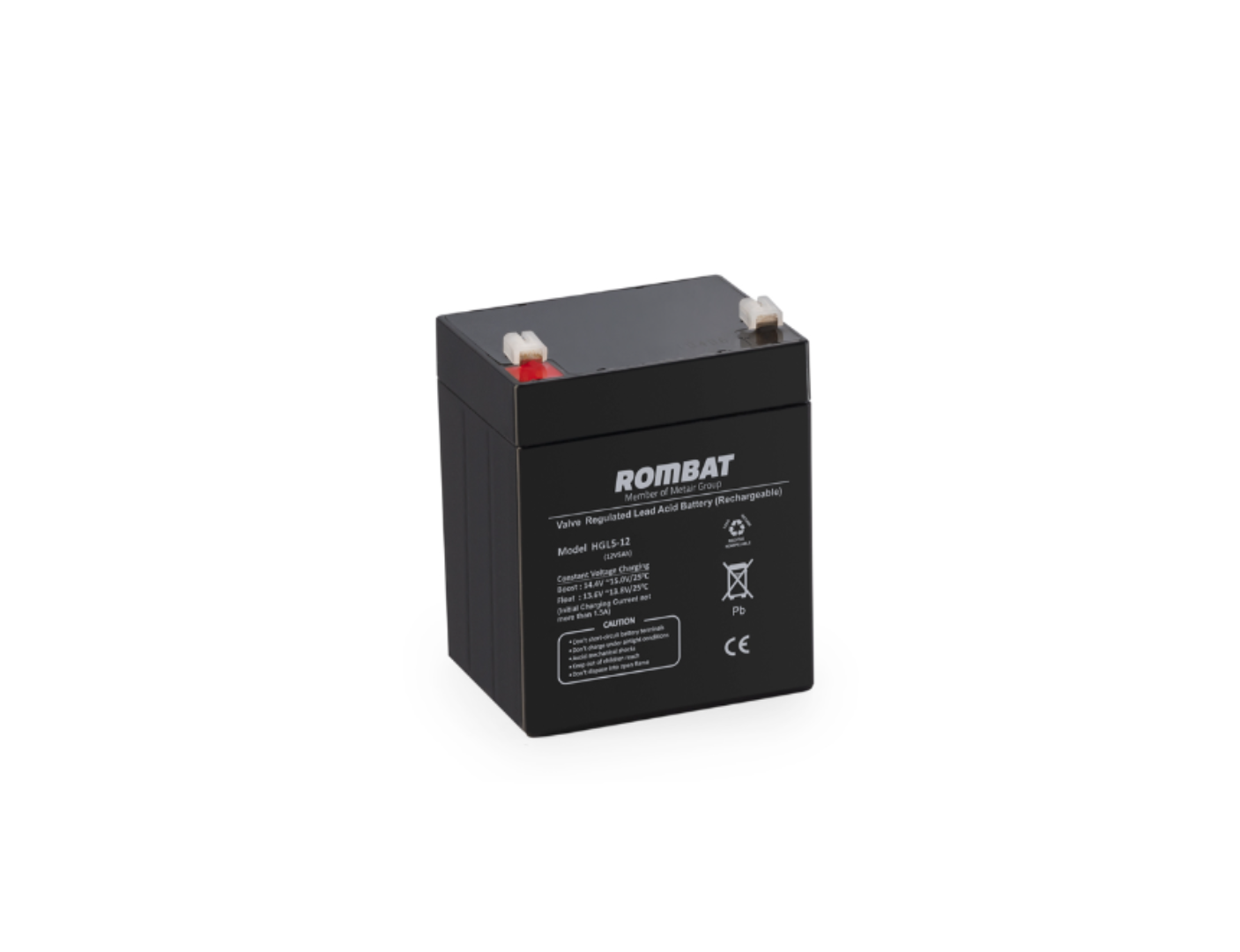 ACUMULATOR STATIONAR 5A12V TERMINAL F2