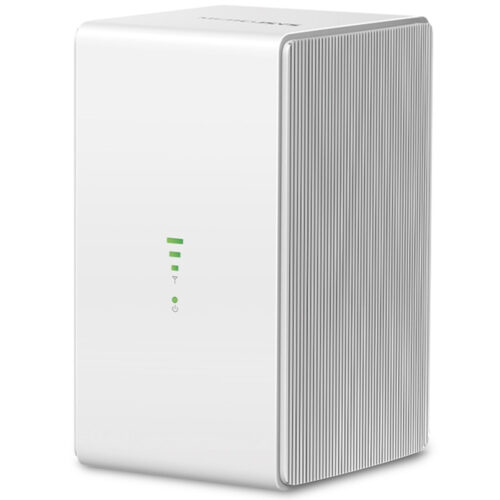 Router wireless Mercusys MB110-4G, 300Mbps 4G LTE, 2.4GHz, Alb