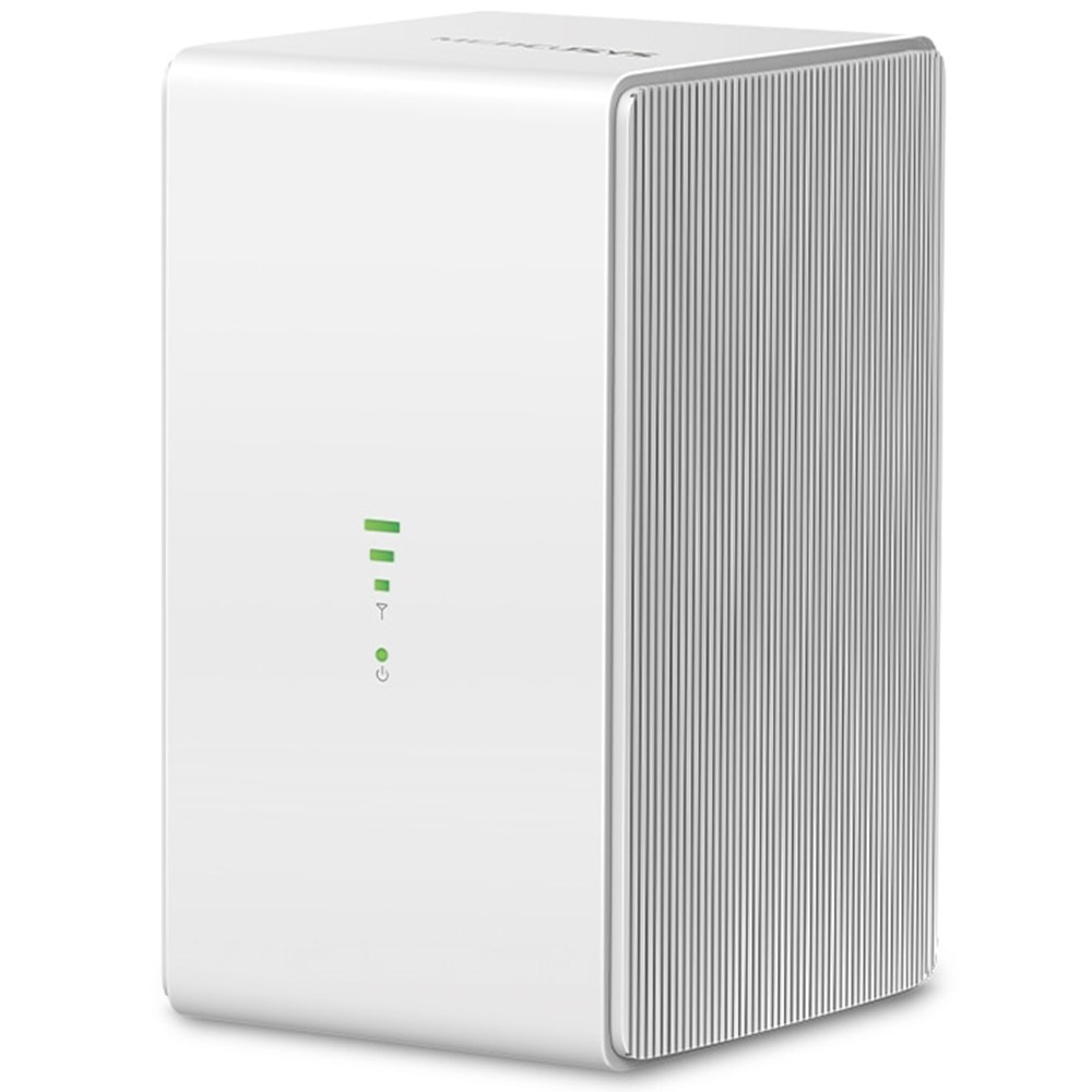 Router wireless Mercusys MB110-4G, 300Mbps 4G LTE, 2.4GHz, Alb