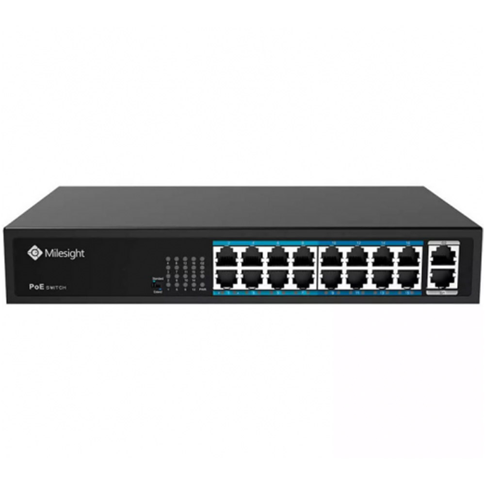 Switch Milesight Technology MS-S0216-GL, 16 porturi, PoE