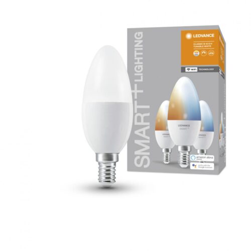 3 Becuri LED inteligent Ledvance SMART+ WiFi Candle Tunable White B