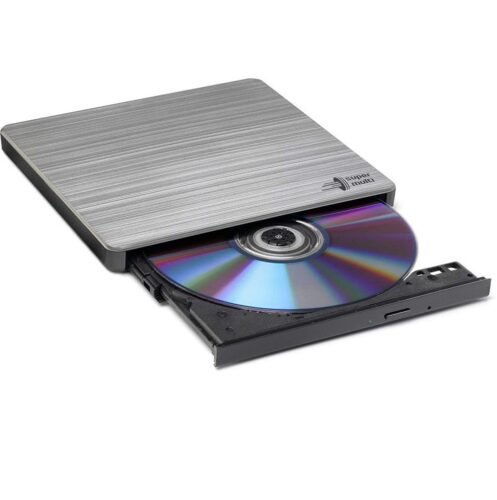 Ultra Slim Portable DVD-R Silver Hitachi-LG GP60NS6