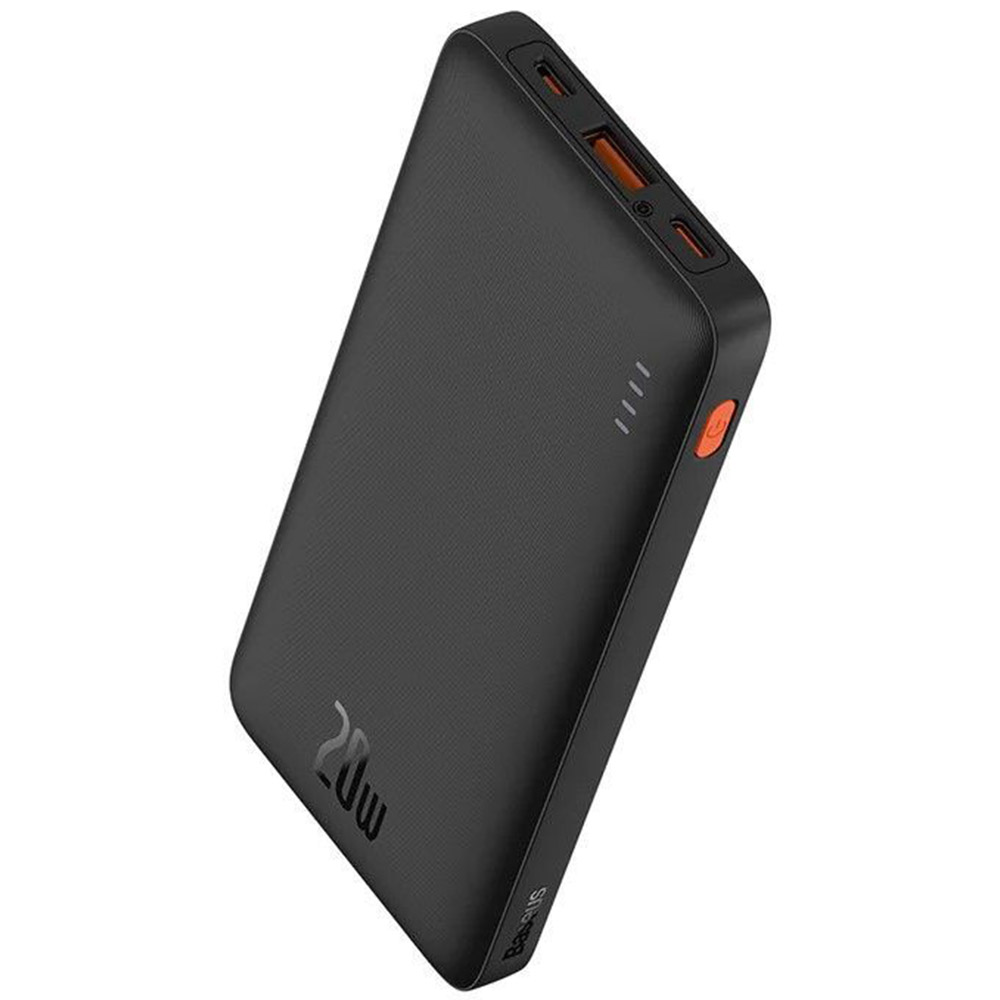 Baterie externa Baseus Airpow, 10000mAh, 20W, 1 x USB, 1 x USB Type-C, 3A, negru