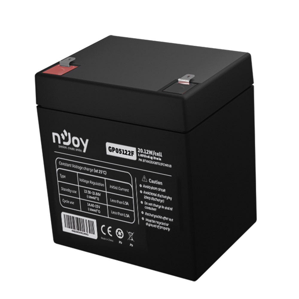 Baterie nJoy GP05122F 12V 20.12 W/celula, BTVACEUOBTO2FCW01B