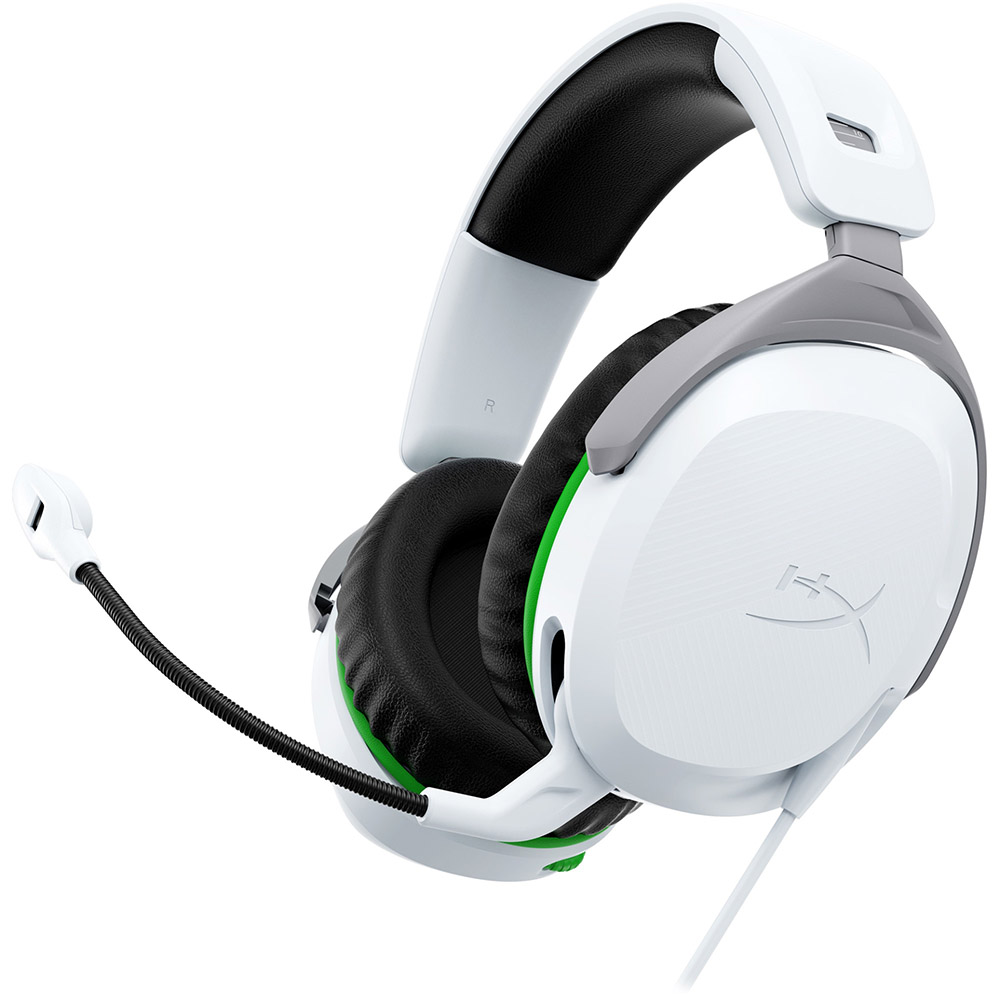 Casti gaming cu fir HyperX CloudX Stinger 2 Xbox/PC, Microfon cu noise cancelling, Alb, 75X28AA