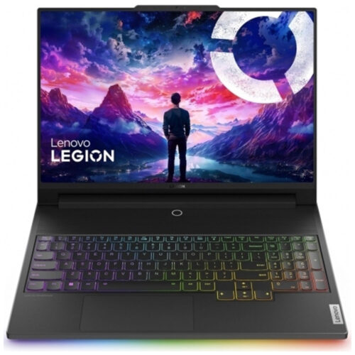 Laptop Lenovo Gaming Legion 9 16IRX9, i9-14900HX, 16 inch, 64GB RAM, 2x 1TB SSD, nVidia GeForce RTX 4080, No OS, Carbon Black, 83G0000QRM