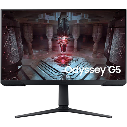 Monitor LED Samsung Odyssey G5 LS27CG510EUXEN, 27 inch, 2560x1440, 1ms, Negru