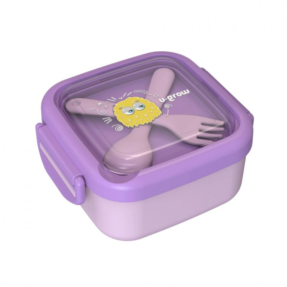 Caserola 2in 1 cu lingurita si furculita