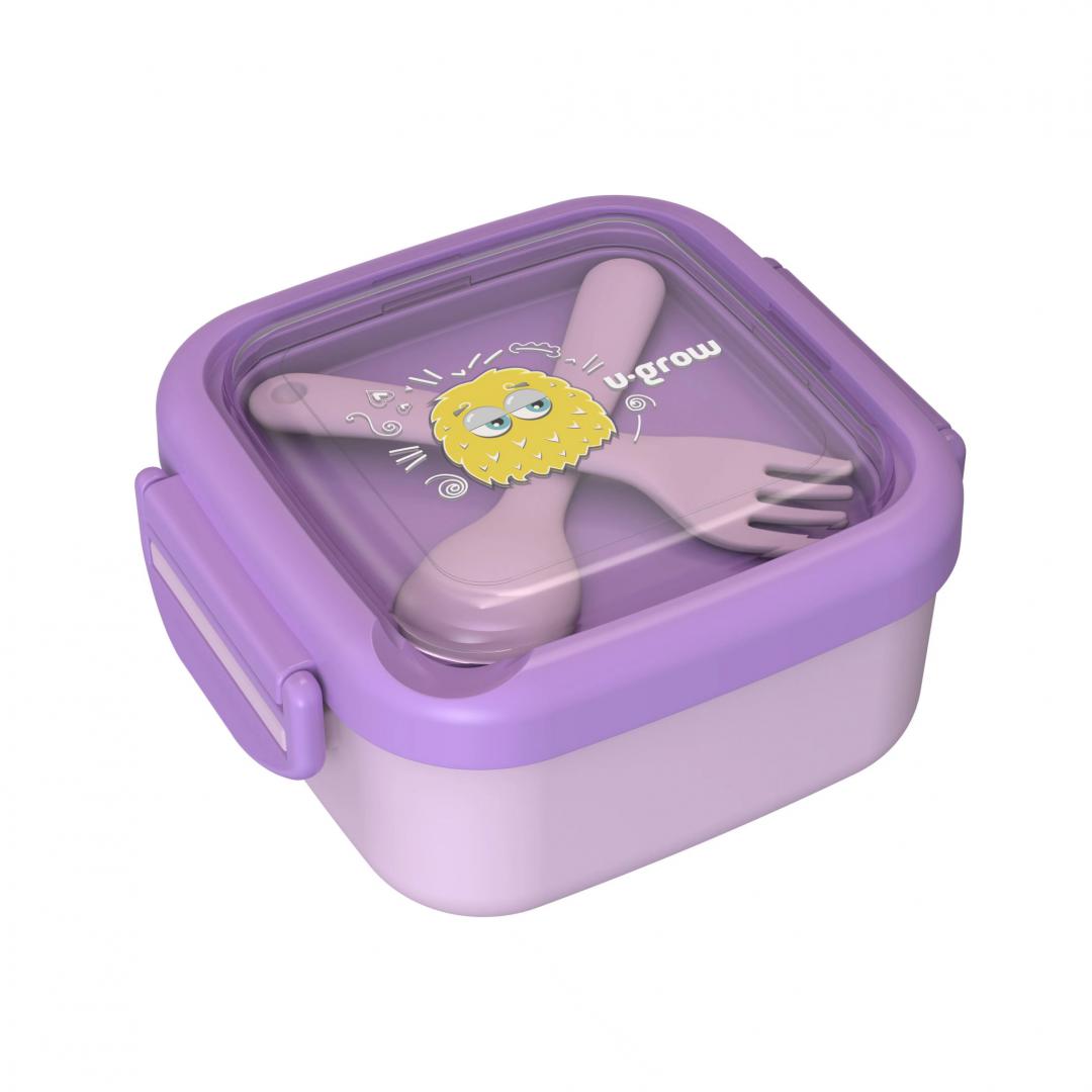 Caserola 2in 1 cu lingurita si furculita