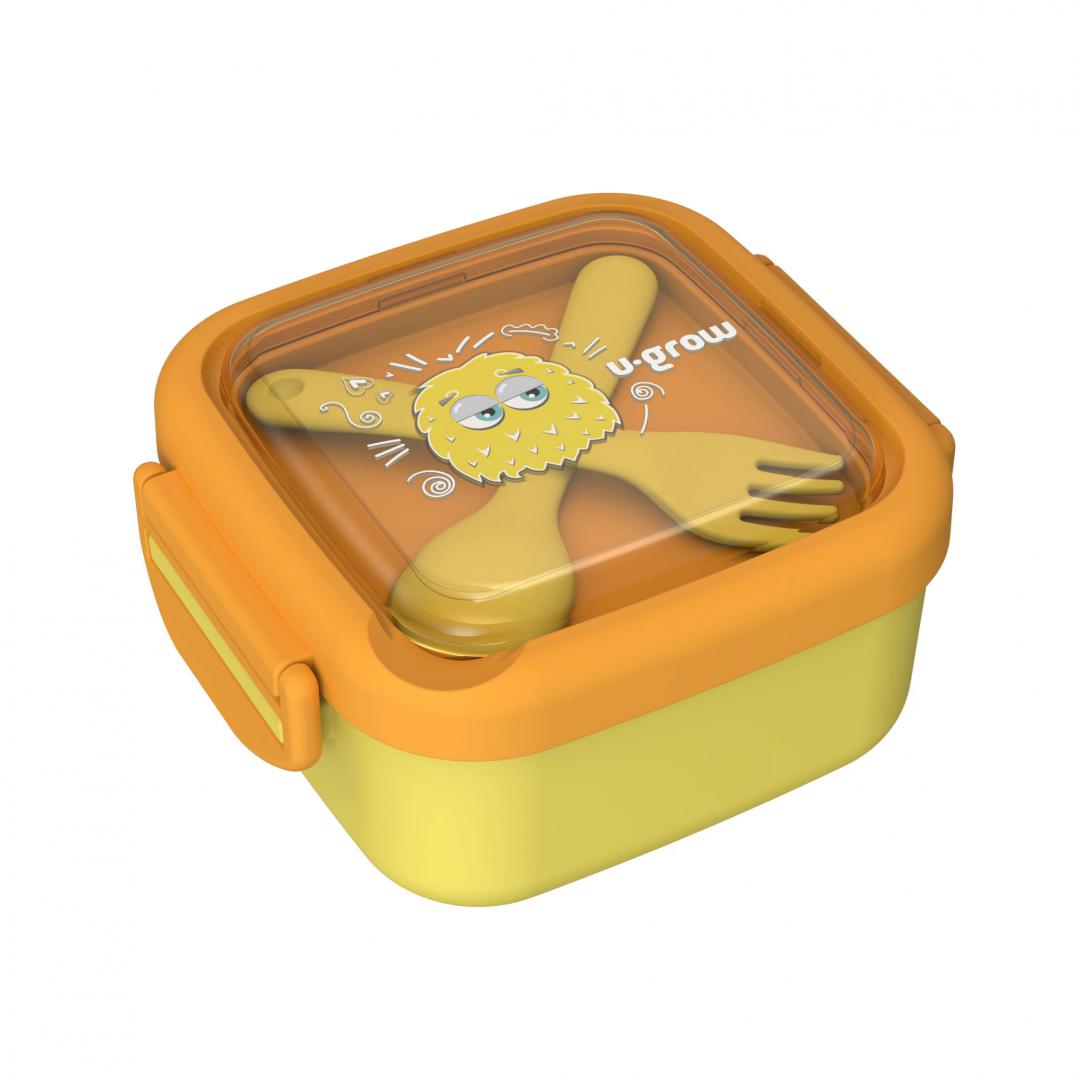 Caserola 2in 1 cu lingurita si furculita