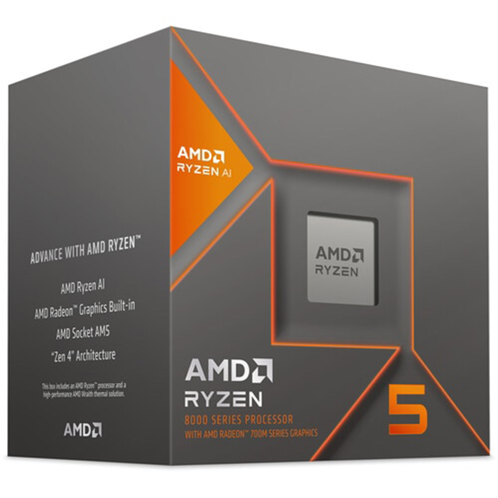 Procesor AMD RYZEN 5 8600G 100-100001237BOX, 22MB, 5.0GHz Max Boost, Socket AM5, Radeon Graphics 760M