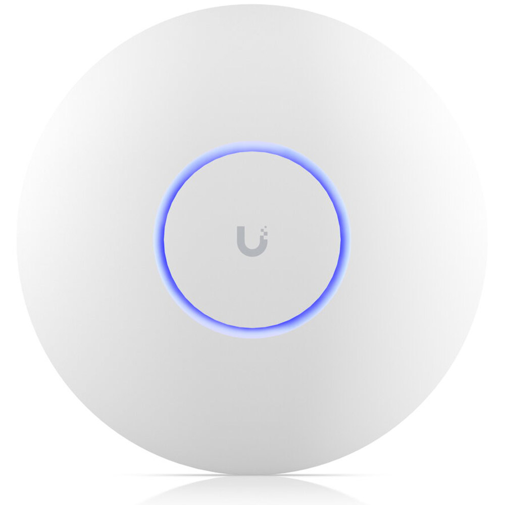 Access point Ubiquiti U7-PRO, Ceiling-mount WiFi 7, 6 GHz, 2.5 GbE, 140 metri patrati, Alb