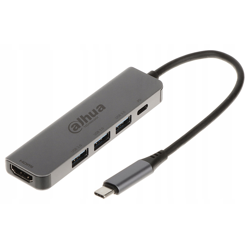 Adaptor Dahua 5 IN 1, USB Type- C, USB, HDMI, DH-TC35