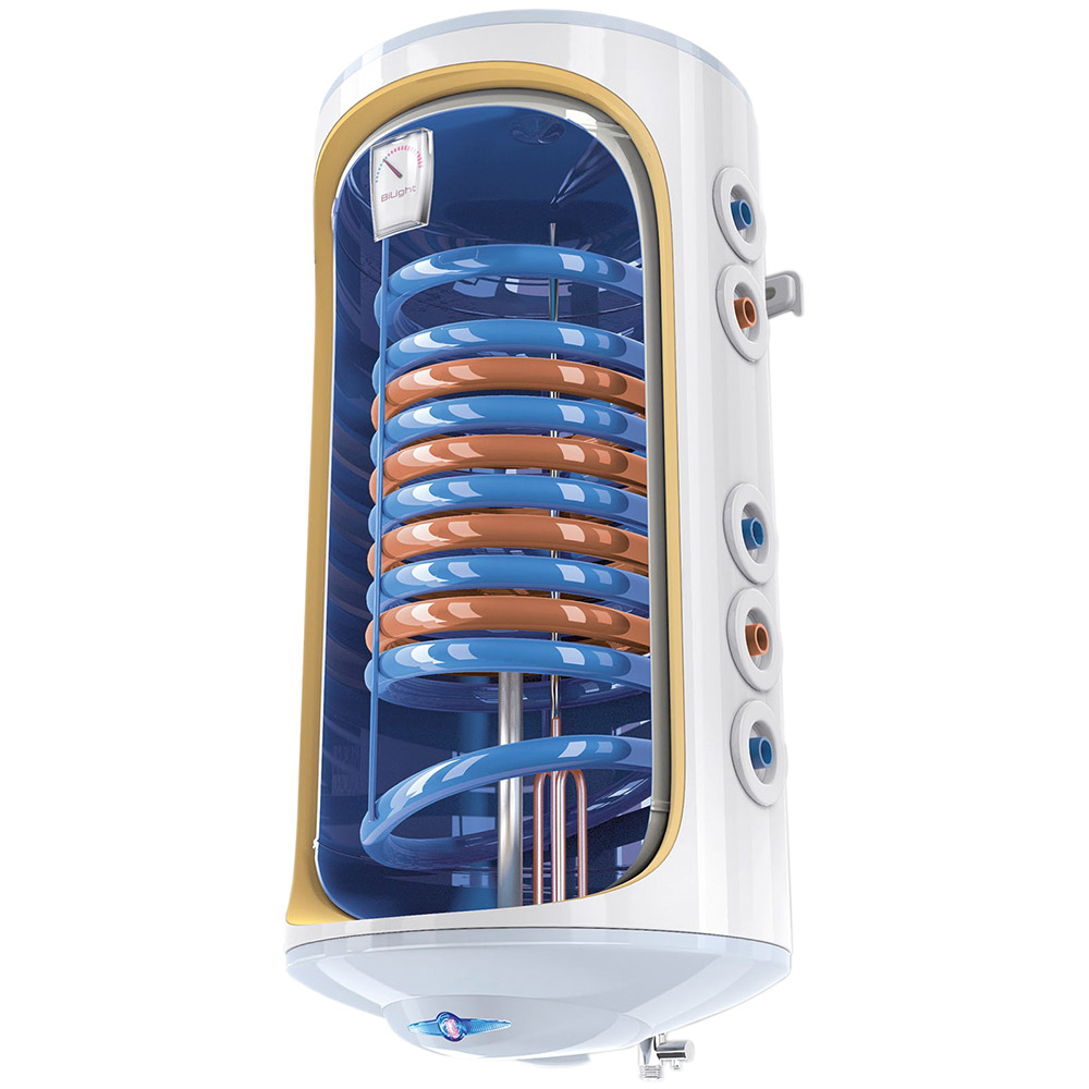 Boiler termoelectric cu 2 serpentine TESY BiLight GCV7/4S 1504420B11 TSRCP2, 120 litri, 2000W, serpentina pe partea dreapta, 0.8 Mpa, 18 mm