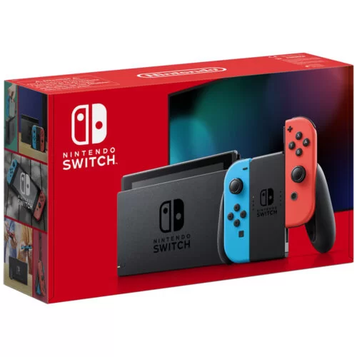 NINTENDO SWITCH CONSOLE 1.1 NEW PKG  NEON RED/BLUE