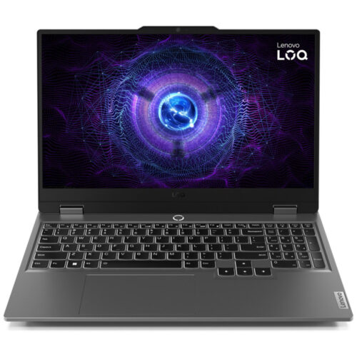 Laptop Lenovo Gaming LOQ 15IAX9, i5-12450HX, 15.6 inch, 12GB RAM, 512GB SSD, nVidia GeForce RTX 4060, No OS, Luna Grey, 83GS0077RM