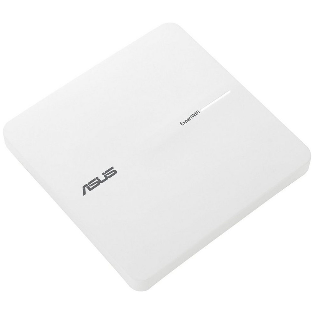 Router wireless Asus EBA63 AX3000, Dual-Band, WiFi 6, PoE, 4 antene interne, Alb