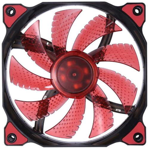 Ventilator Segotep Polar Wind, 120 mm, Red LED, 120 x 120 x 50mm