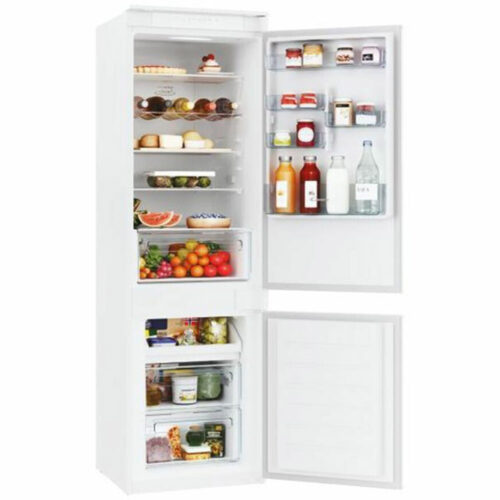 Combina frigorifica incorporabila Candy CBT3518EW, No Frost, 248 l, 177 cm, Clasa E, Wi-Fi, Alb