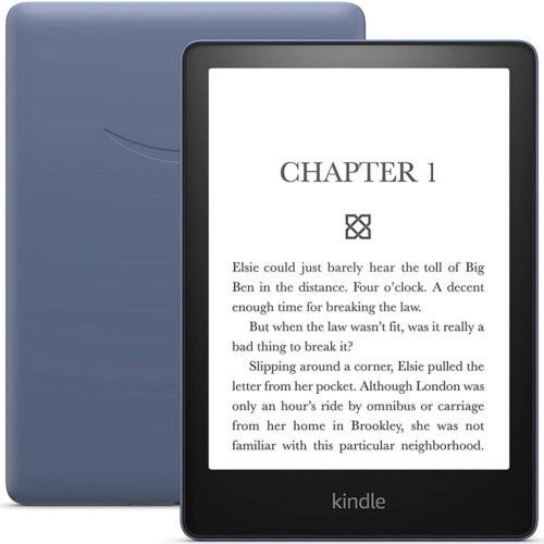 eBook Reader Amazon Kindle Paperwhite B095J41W29, 6.8 inch, 16GB, USB Typ-C, USB 2.0, Albastru Denim - Resigilat