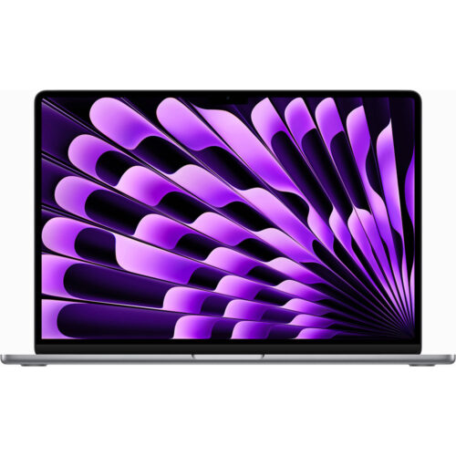 Laptop Apple MacBook Air MQKQ3LL/A, 15.3 inch, Apple M2 8-Core, 8GB RAM, 512GB SSD, Space Grey