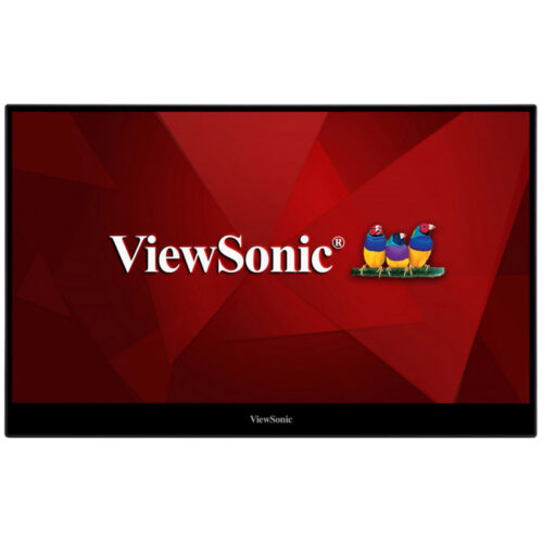 Monitor LED IPS Viewsonic, 16 inch, Full HD, Touch, mini HDMI, USB3.2, Negru