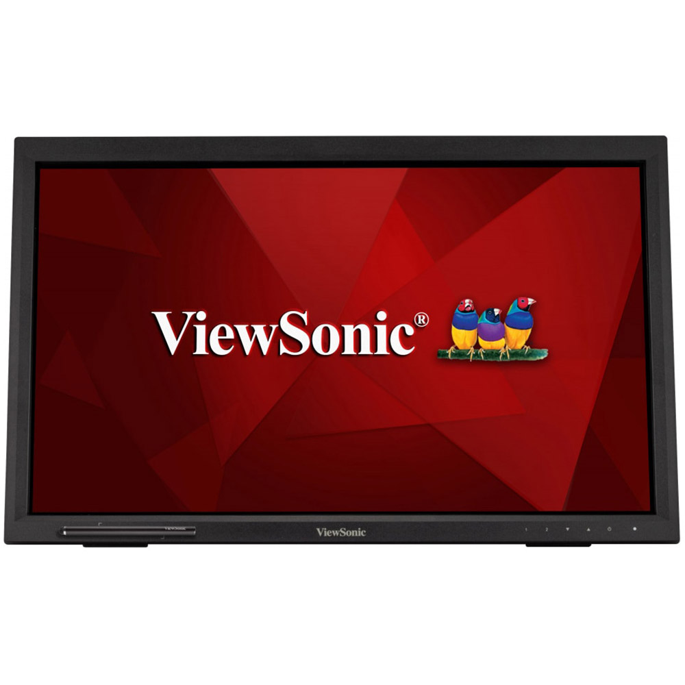 Monitor LED TN Viewsonic, 22 inch, Full HD, DVI, HDMI, VGA, Touch, VESA, Negru