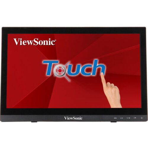 Monitor LED Touchscreen ViewSonic, 15.6 inch, HDMI, VGA, USB2.0, Negru