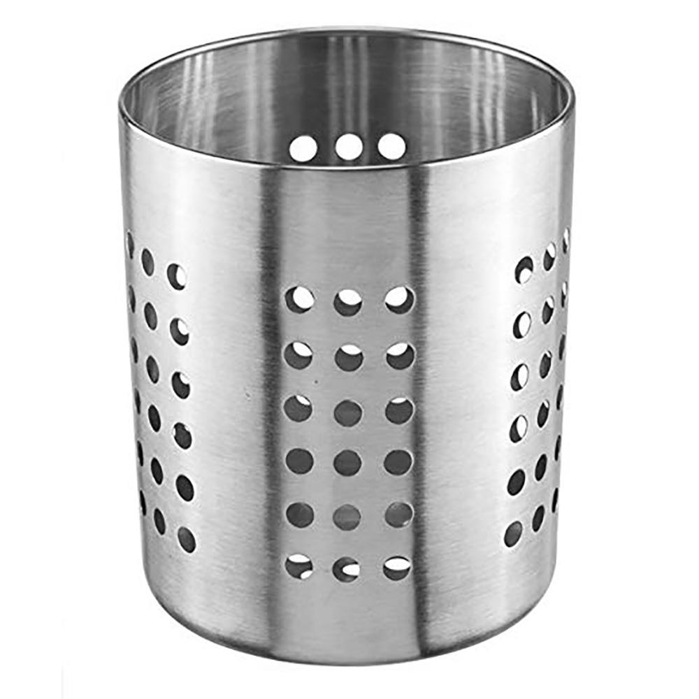 SUPORT USTENSILE INOX D12xH14 CM