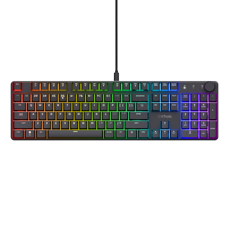 Tastatura mecanica Trust GXT 866 Torix cu fir