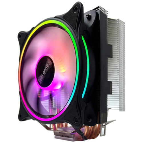Cooler Procesor Pro Gaming 230W, 4 pipe cupru, ARGB, AURA PWM, Compatibil Intel/AMD