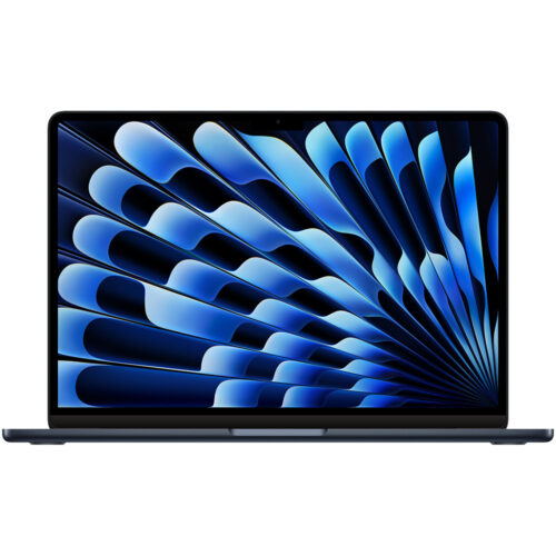 Laptop Apple MacBook Air 2024, 13.6 inch, Apple M3, 8 core CPU, 8 core GPU, 8GB RAM, 256GB SSD, Midnight, US KB