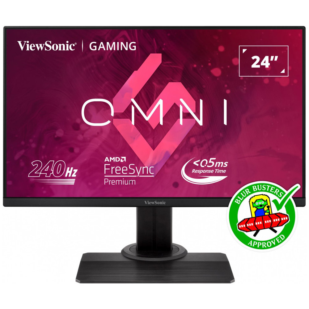 Monitor gaming LED IPS ViewSonic XG2431, 24 inch, Full HD, 240Hz, VGA, HDMI, Display Port, USB, Negru