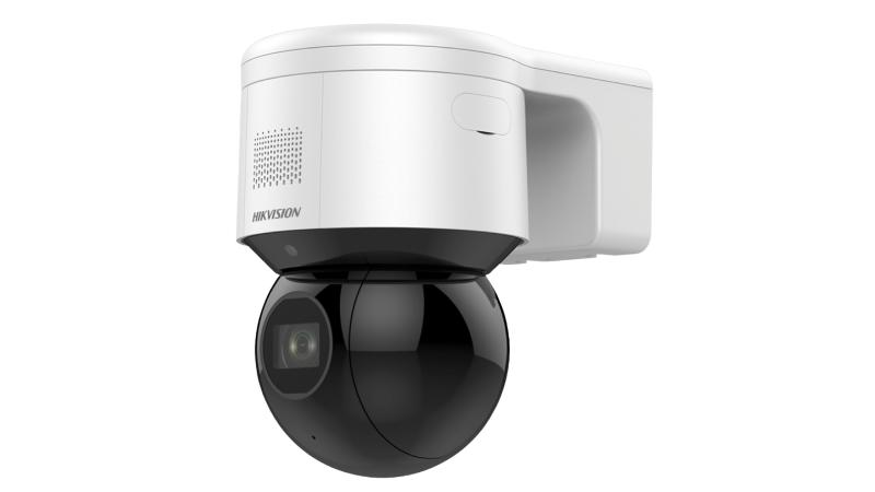 Camera de supraveghere Hikvision DS-2DE3A404IWG-E/W  4 × IR Network PTZ Camera cu rezolutie de 4 MP (2560 x 1440);Zoom optic 4x