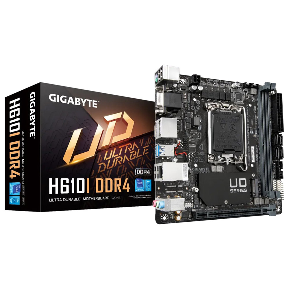 Placa de baza Gigabyte H610I LGA1700, Intel H610, Socket 1700, mITX