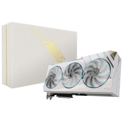 Placa video Gigabyte nVidia GeForce RTX 4080 SUPER AORUS XTREME ICE 16GB, GDDR6X, 256 bit, GV-N408SAORUSX ICE-16GD